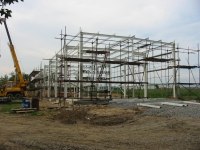 Stavba ocelové konstrukce